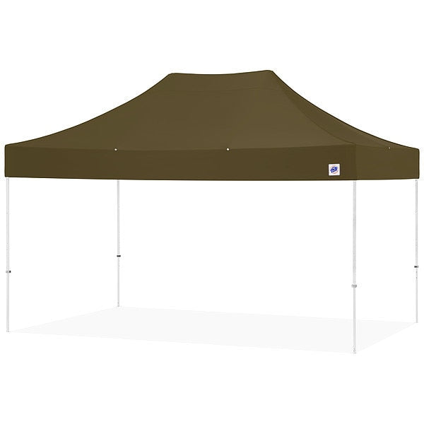 Portable Shelter, Green, 10 ft W, 15 ft L
