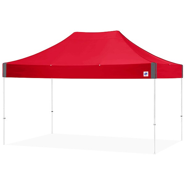 Portable Shelter, Red, 10 ft W, 15 ft L
