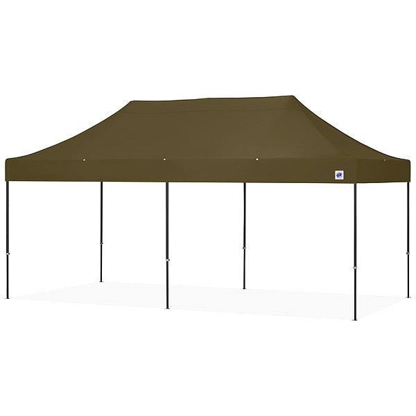 Portable Shelter, Green, 10 ft W, 20 ft L