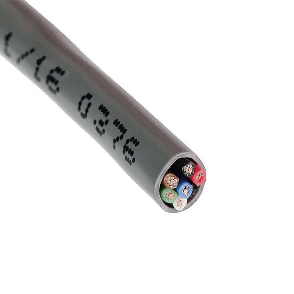 Communication Cable, 22 AWG, 25 ft L