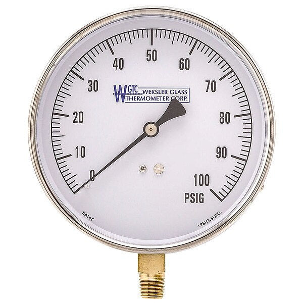 Differential Pressure Gauge, 0 to 100 psi