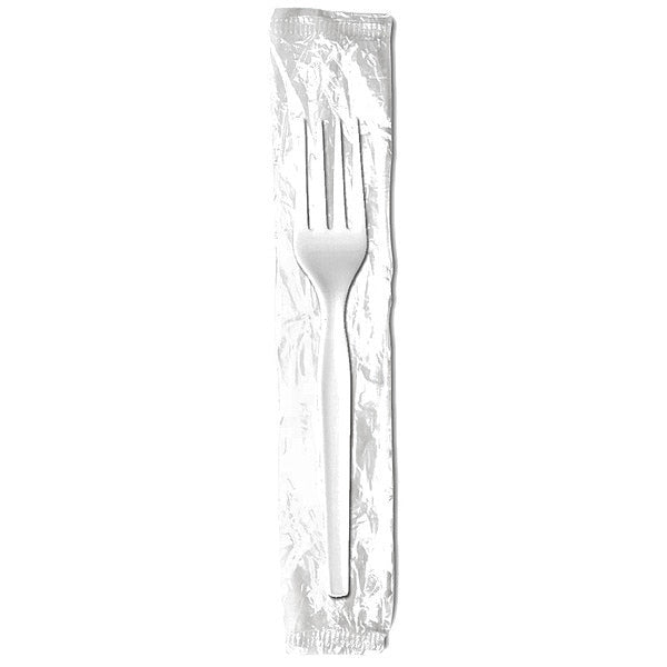 Medium Weight Polystyrene Fork, I, PK1000