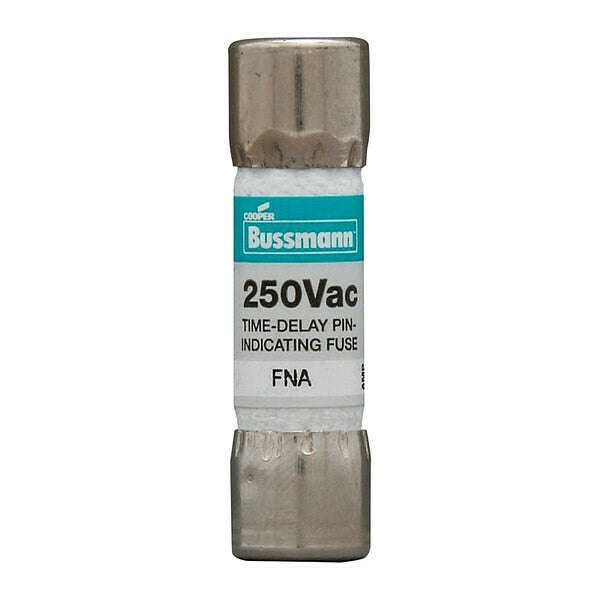 Fuse, Time Delay, 2A, FNA Series, 250V AC, Not Rated, 1-1/2