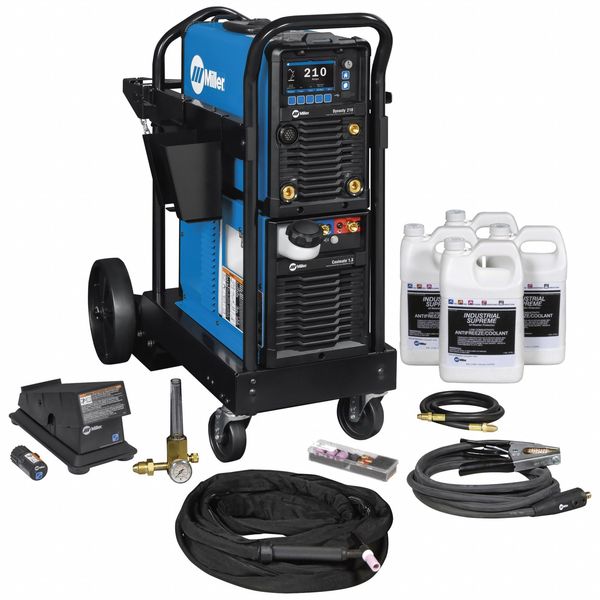 TIG Welding Package, 210A, Blue