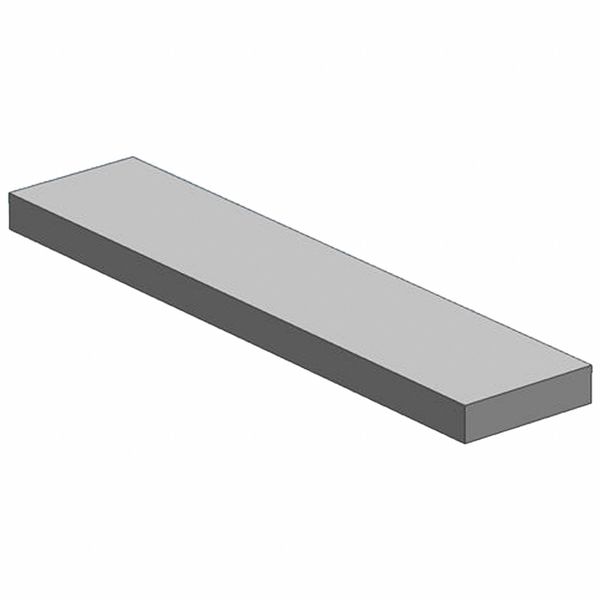 Alloy Steel Rectangle Bar, 6' L, 1 1/4