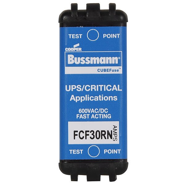 Fast Acting Cubefuse, 30A, 600VAC, 3/4
