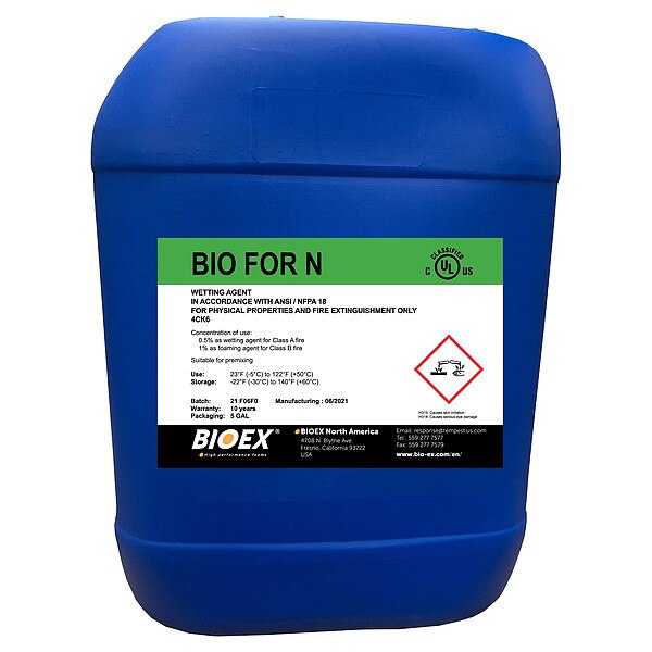 Foam Concentrate, Class A, 0.1 -1.0Percent