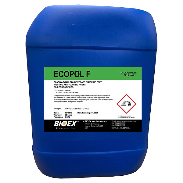 Firefighting Foam, Pail, 5 gal