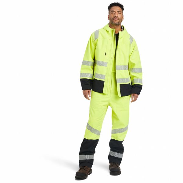 Hooded Waterproof Jacket, Size XL