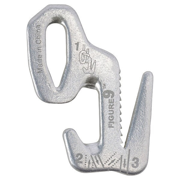Rope Tightener, 1-1/2 In., Aluminum, Silver
