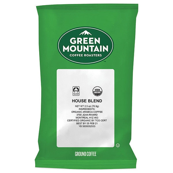 Coffee, 7.81 lb Net Wt, Ground, PK50