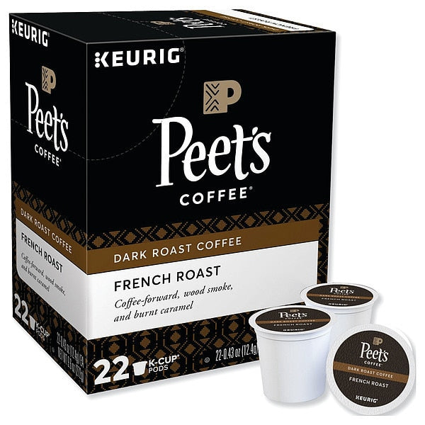 Coffee, 9.46 oz Net Wt, Ground, PK22