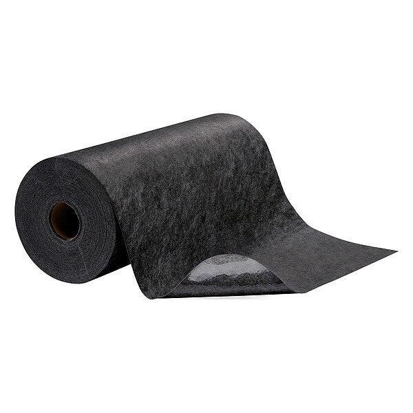 Sorbents, 5 gal/pk, 5.3 gal/pad, Universal Absorbed, Black, Polypropylene
