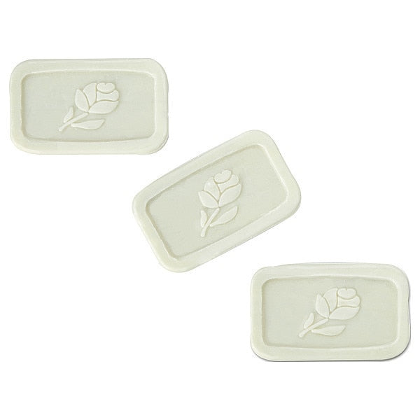 Bar Soap, White, #1/2 Size, Fresh, PK1000