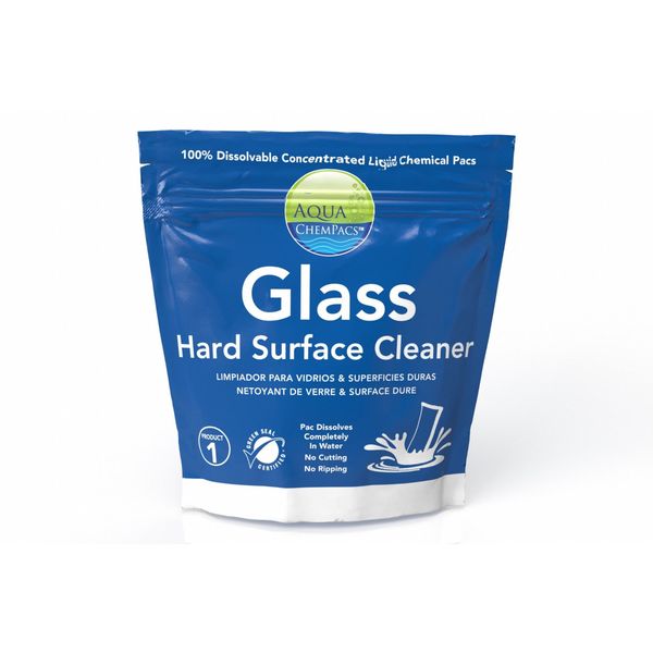 Glass Cleaner, Liquid, 20 ct, Concentrated