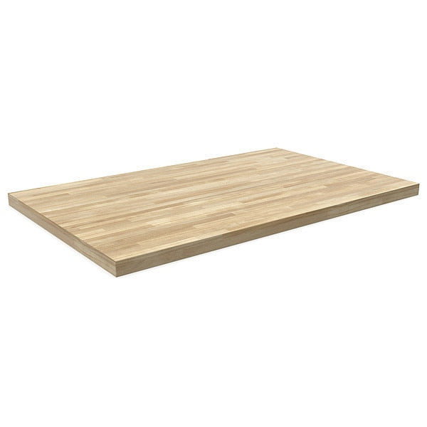 Workbench Top, Butcher Block, 48x30, Radius