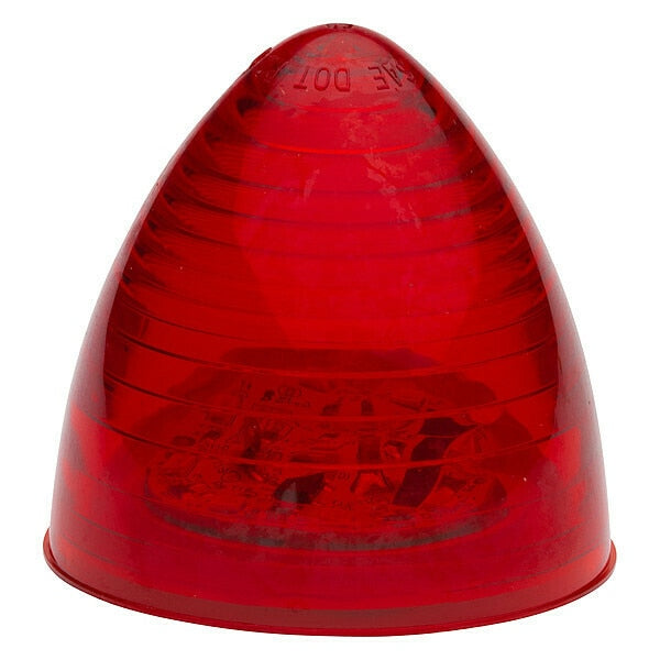 Marker Lamp, LED, Beehive, 2-1/2 In, Red