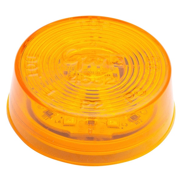 Lamp, 9 Diode, 2 In., LED, Yellow
