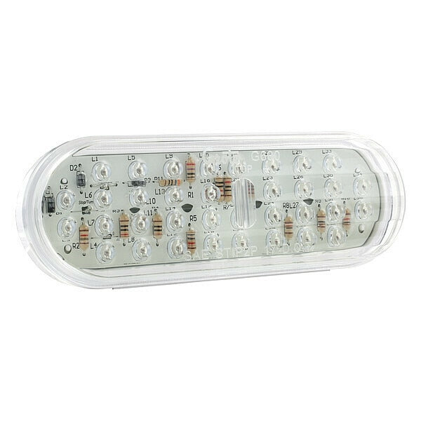 Stop/Tail/Turn Lamp, 56-Diode, LED, Red
