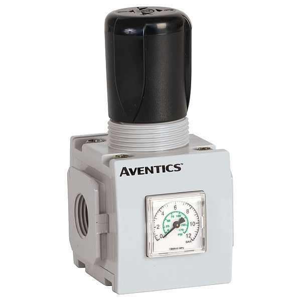 Regulator, 1/4 in, Aluminum, 0.95 lb