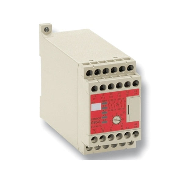 Safety Relay, 3.7 in Body H, 50/60 Hz