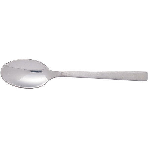 Teaspoon, 6 1/4 in L, Silver, PK12