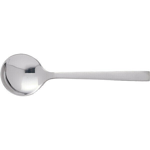 Bouillon Spoon, 6 in L, Silver, PK12