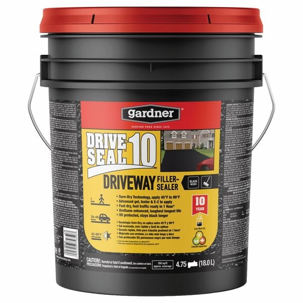 Driveway Filler and Sealer, 4.75 Gal.