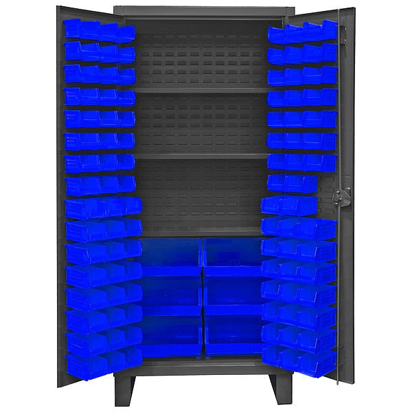 Super Duty Bin Cabinet, 36 in W, 78 in H, 24