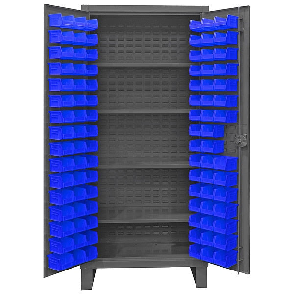 Super Duty Bin Cabinet, 36 in W, 78 in H, 24