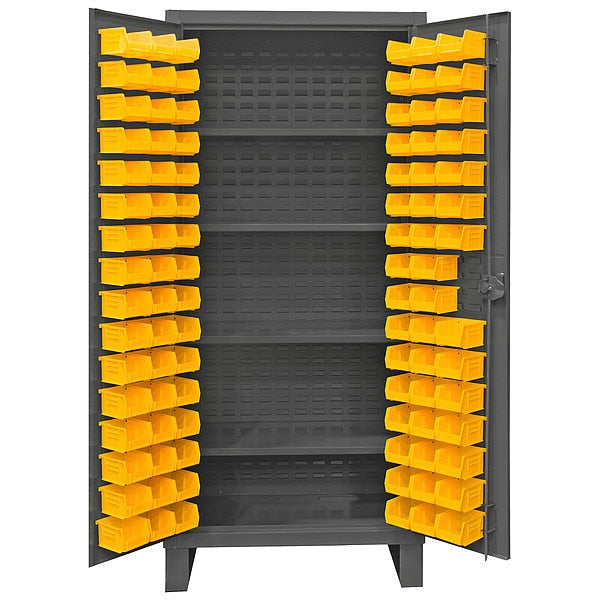 Super Duty Bin Cabinet, 36 in W, 78 in H, 24