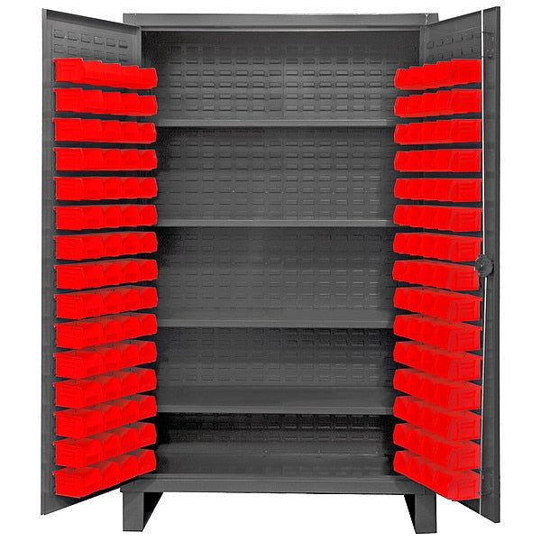 Super Duty Bin Cabinet, 48 in W, 78 in H, 24