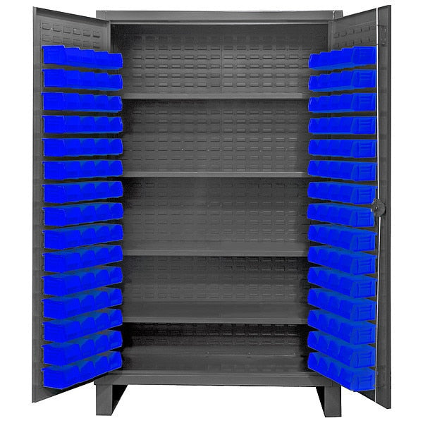 Super Duty Bin Cabinet, 48 in W, 78 in H, 24