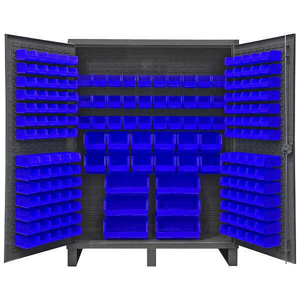 Super Duty Bin Cabinet, 60 in W, 78 in H, 24