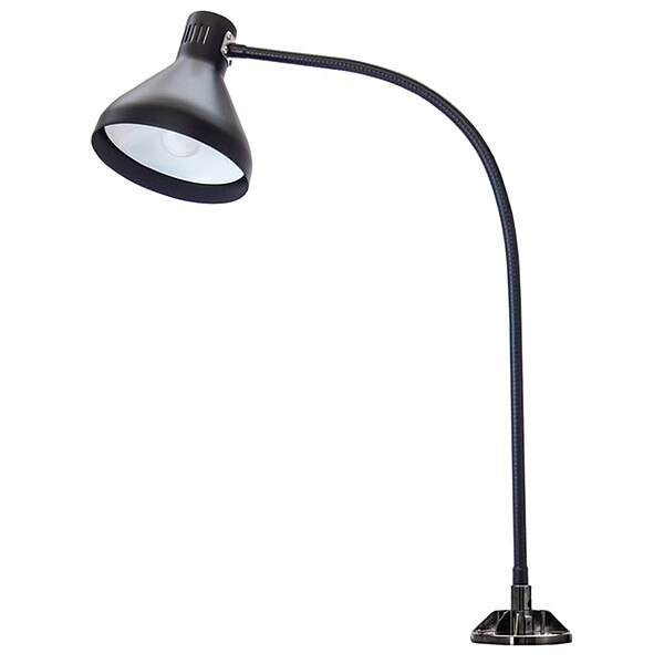 Task Light, Gooseneck, 8.5 W, Black
