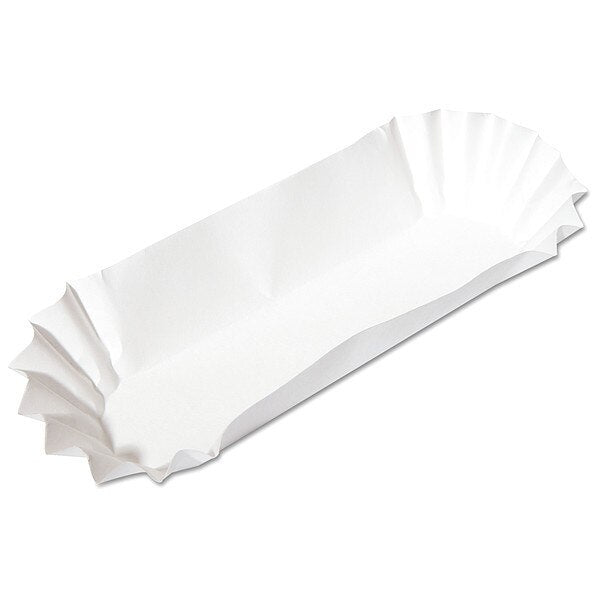 Disp Food Tray, White, 6 in W, PK3000