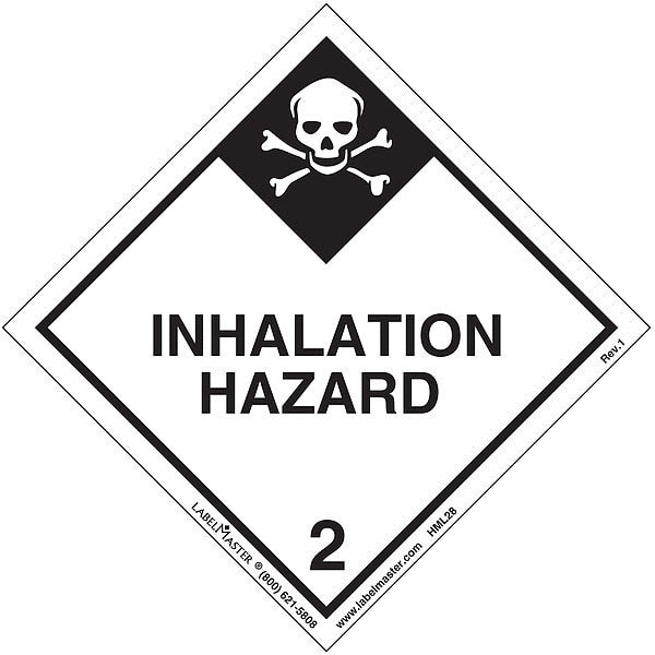 DOT Container Placard, Label 4