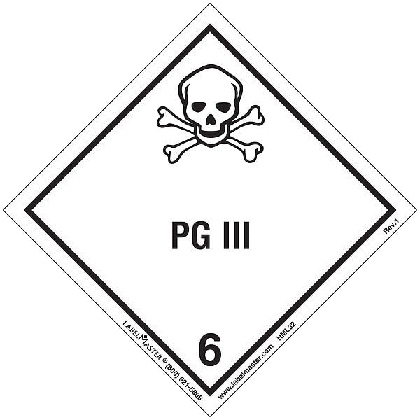DOT Container Placard, Label 4