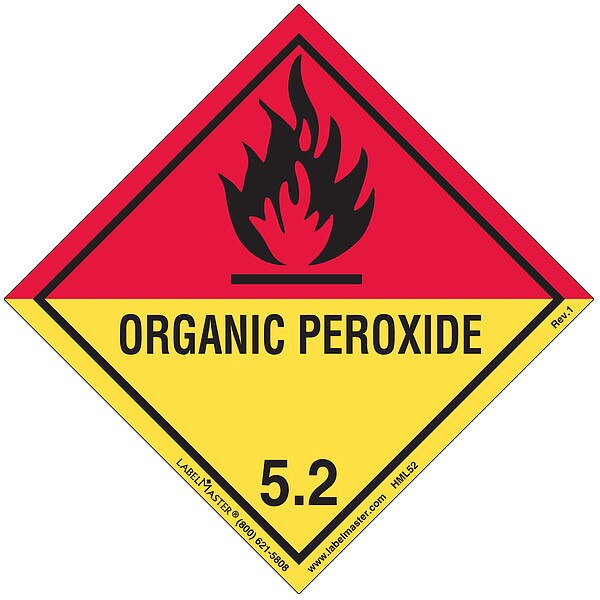 DOT Container Placard, Label 4