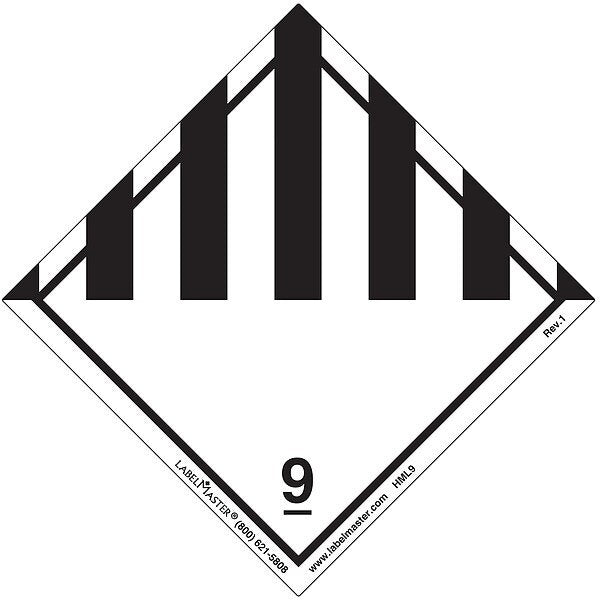 DOT Container Placard, Label 4