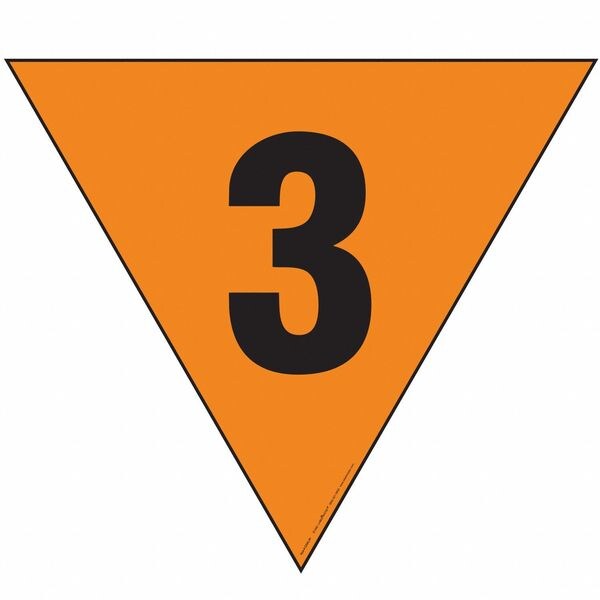 DOT Container Placard, Magnetic Vinyl