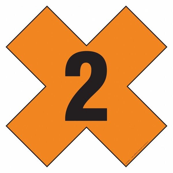 DOT Container Placard, Magnetic Vinyl