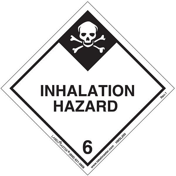 DOT Container Placard, PVC, PK500