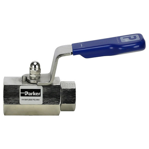 Ball Valve, 1 in Pipe, 9.81 in L