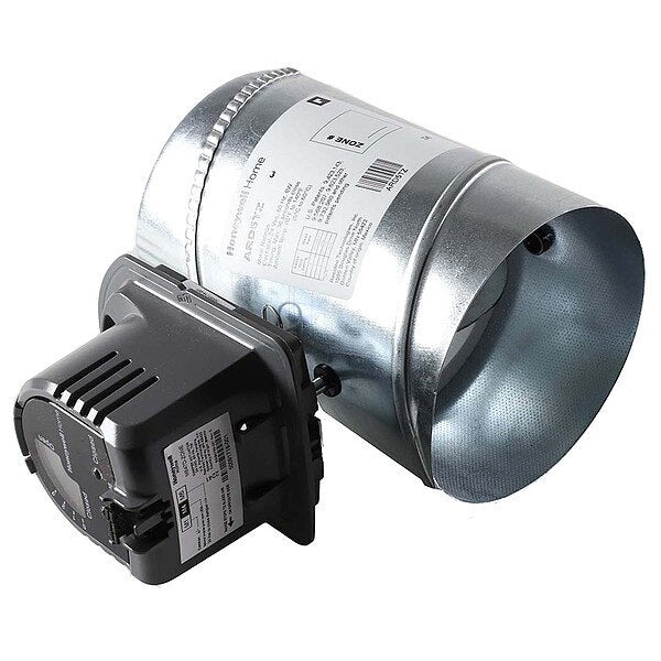 Round Damper, Gr/Rd/Steel, 5 in. Dia.