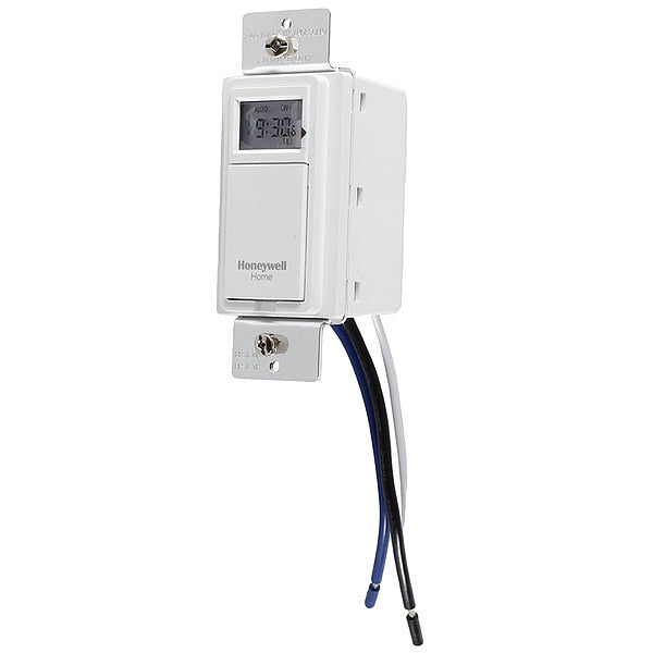 WEEKLY/DAILY PROGRAM WALL SWITCH, WHITE