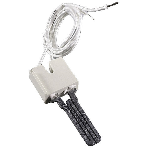Hot Surface igniter, LP/NG, 120, 5 in L., Silicon Carbide, Bracket, Screw, and Wiring Accessories