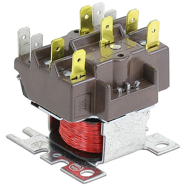RELAY, DPDT, PILOT DUTY, COIL VOLTAGE 24V, T