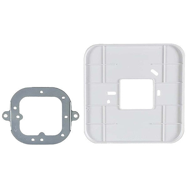 Cover Plate, Wall Mount, White, Plastic