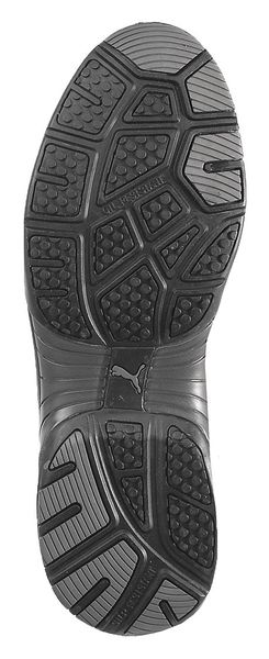 Work Shoe, Stl, 8, BLK, PR